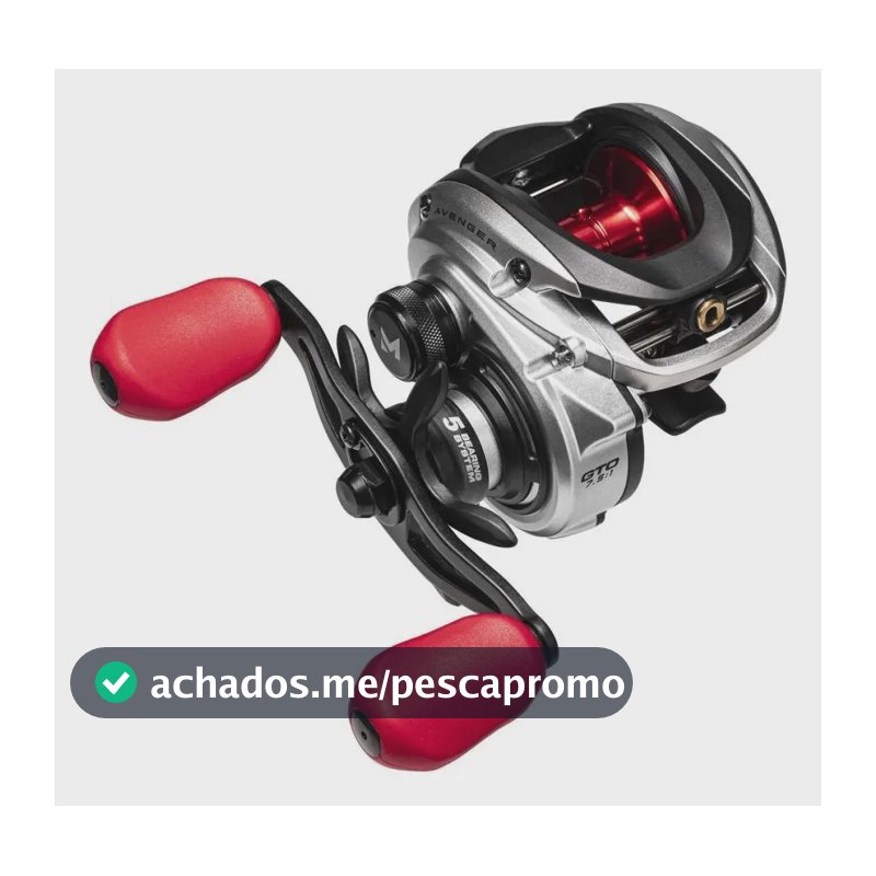 Carretilha Marine Sports Avenger 5000 Lado Esquerdo Cor Prateado
