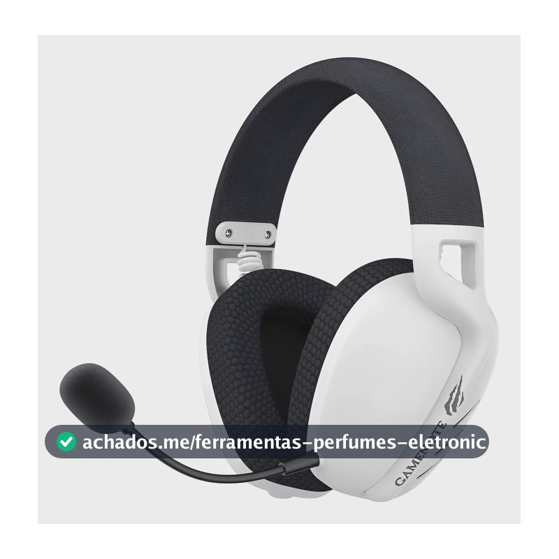 Fone De Ouvido Branco Havit Gamenote Fuxi-h6 - White Branco Branco