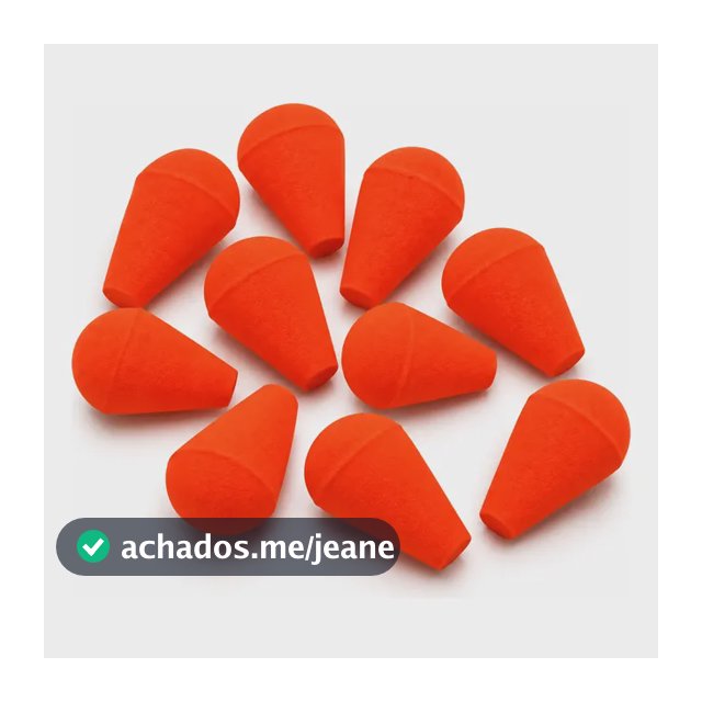 Kit 10 Boias Para Pesca Lambari N2 Alta Visibilidade Tilápia