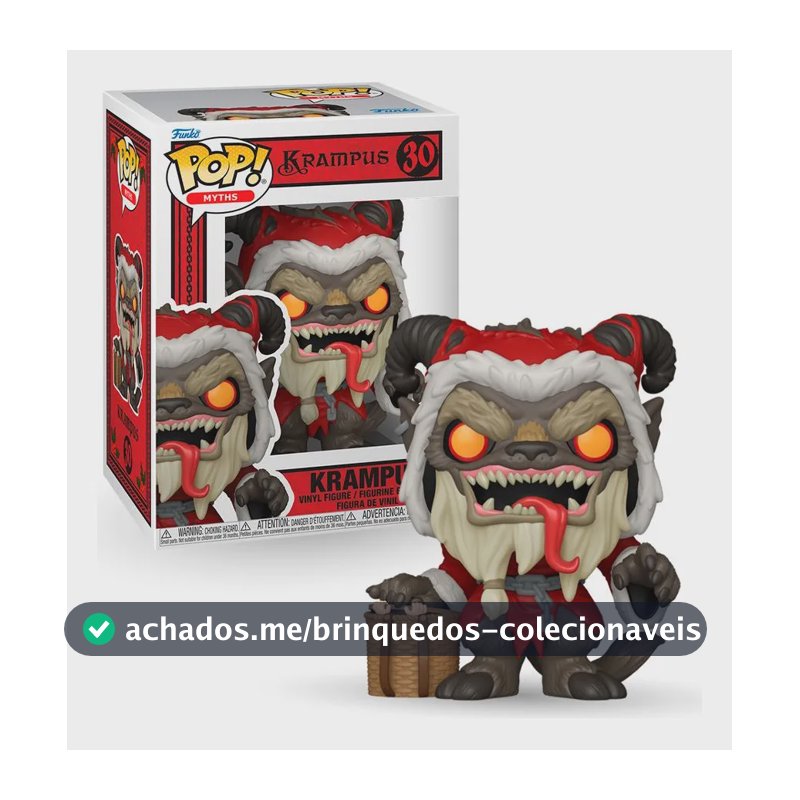 Boneco Funko Pop! Lendas De Natal - Krampus