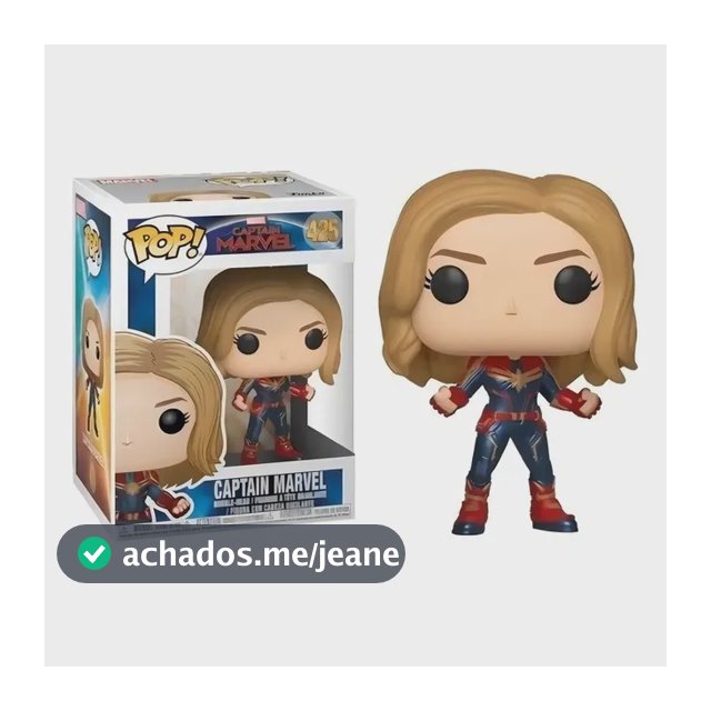 Funko Pop! Captain Marvel 425 Vingadores - Original
