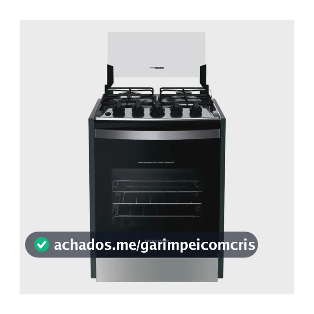 Fogão De Embutir Brastemp 4 Bocas, Chama Dupla Byo4ebr Cor Inox Bivolt
