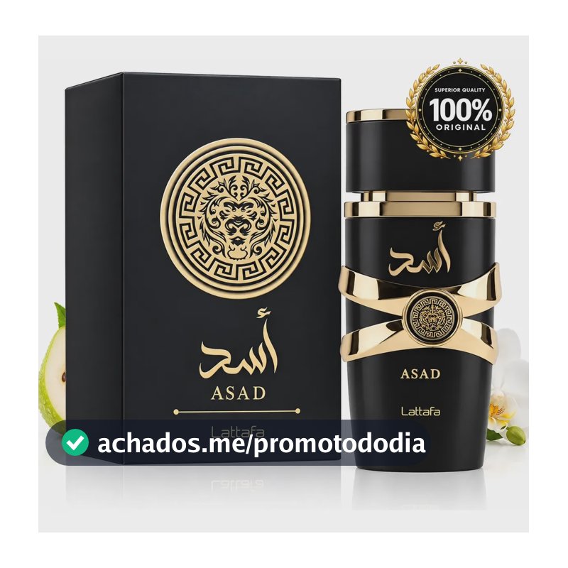 Perfume Lattafa Asad Masculino 100ml Edp Original Importado