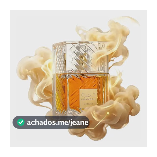Perfume Khamrah Lattafa Eau De Parfum 100ml Original Unissex