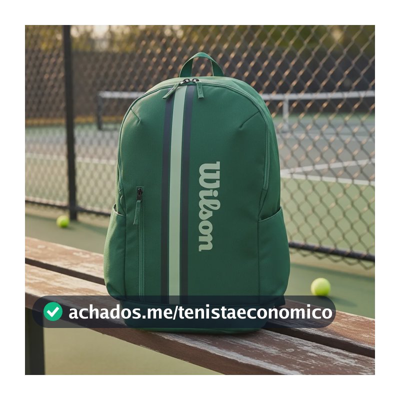 Mochila Team Wilson - Cor: Verde Verde Liso