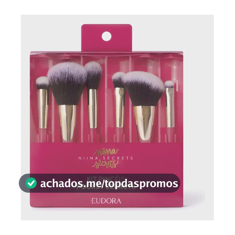 Eudora Niina Secrets Kit Minipincéis Pocket Secrets (6 Itens Não Se Aplica