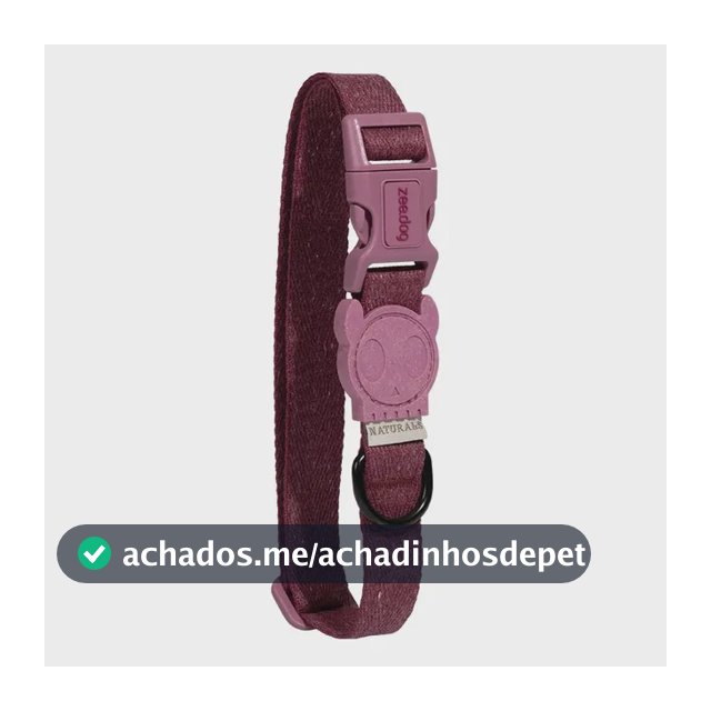 Zeedog Coleira Para Cães Naturals Hibiscus-todos Os Tamanhos Hibiscus P