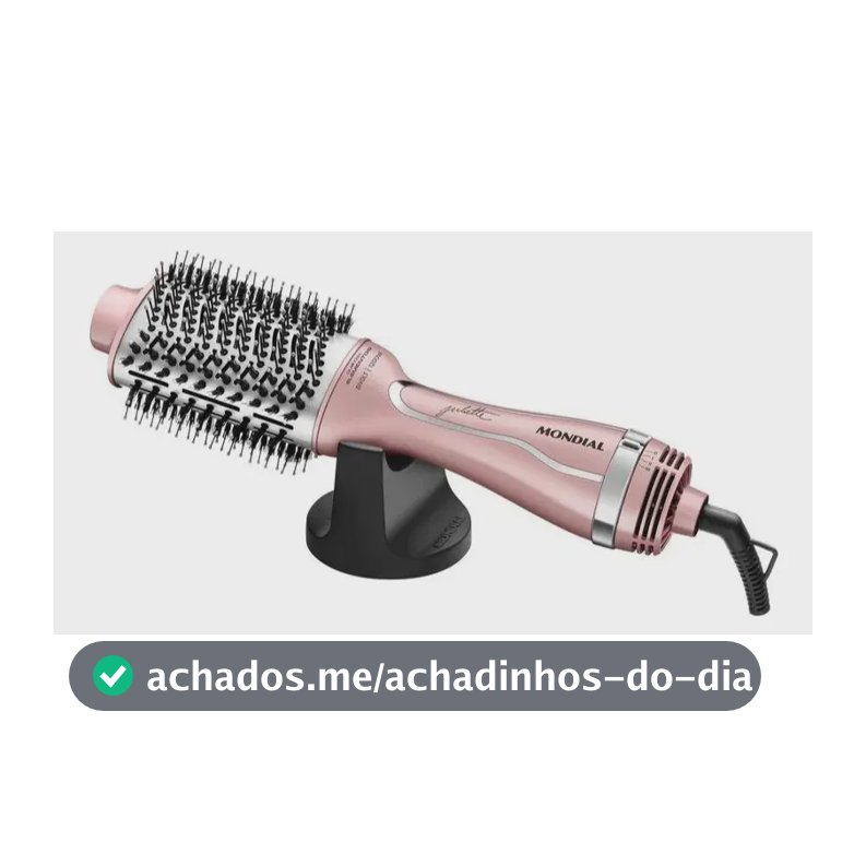 Escova Secadora By Juliette ES-JU-01 3 em 1 1300W Mondial Bivolt