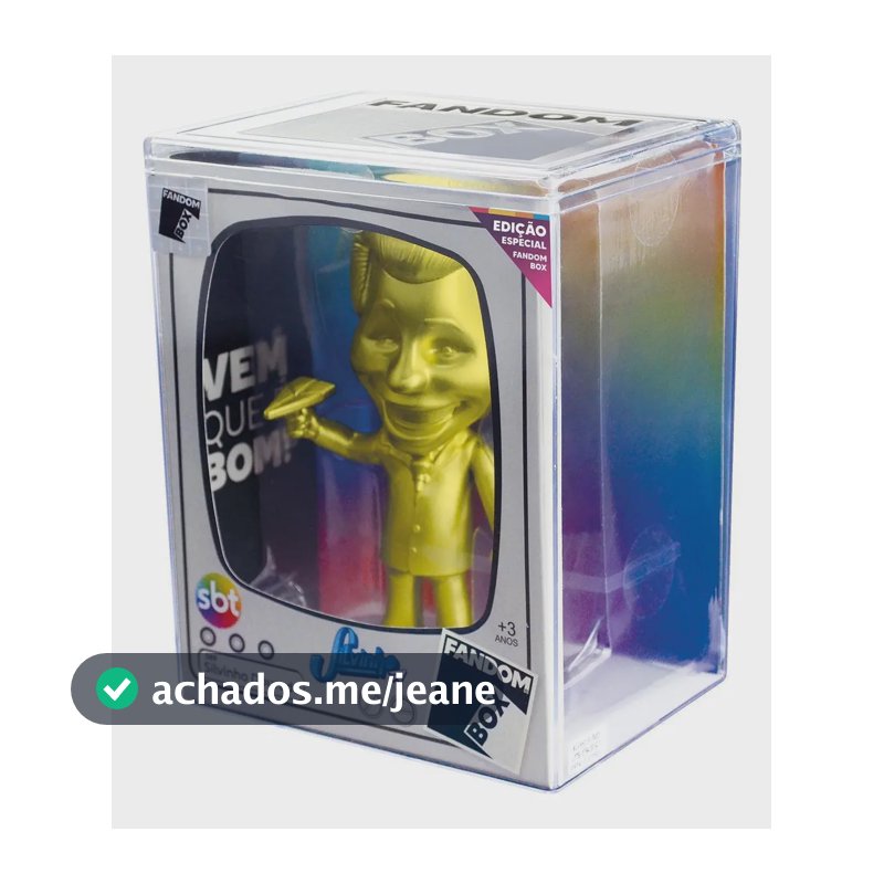 Silvio Santos Dourado Fandom Líder Brinquedos