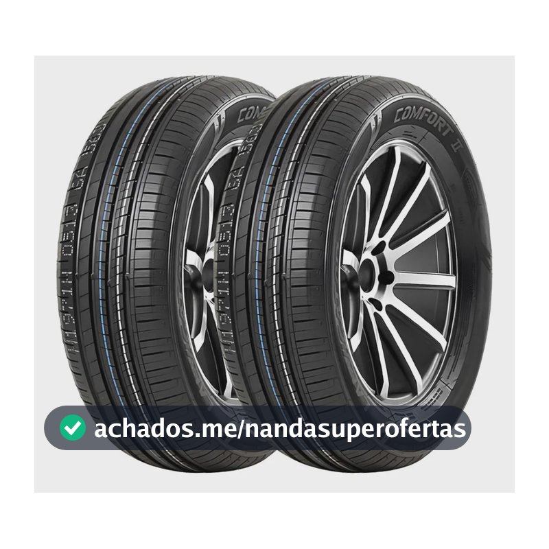 Kit 2 Pneus Lanvigator Comfort Ii 175/75r14 Aro 14 86t T