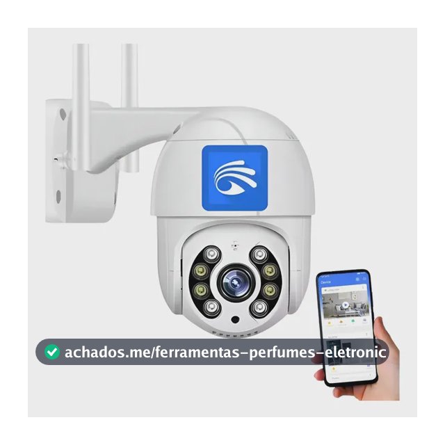 Câmera De Segurança Wifi Externa Ip App Yoosee Visão Noturna Câmera De Segurança Wifi Yoosee
