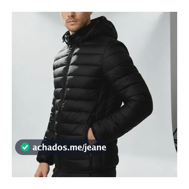 Jaqueta Puffer Bobojaco Masculino Corta Vento  Blusa De Frio