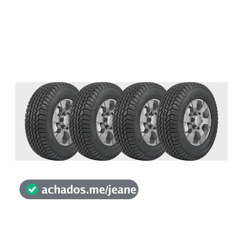 Kit 4 Pneus 265/70R16 Barum Bravuris AT 112T by Continental Aro 16