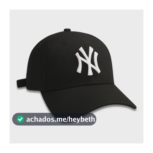 Boné Ny New York Yankees Unissex Blogueira Fitão Regulável