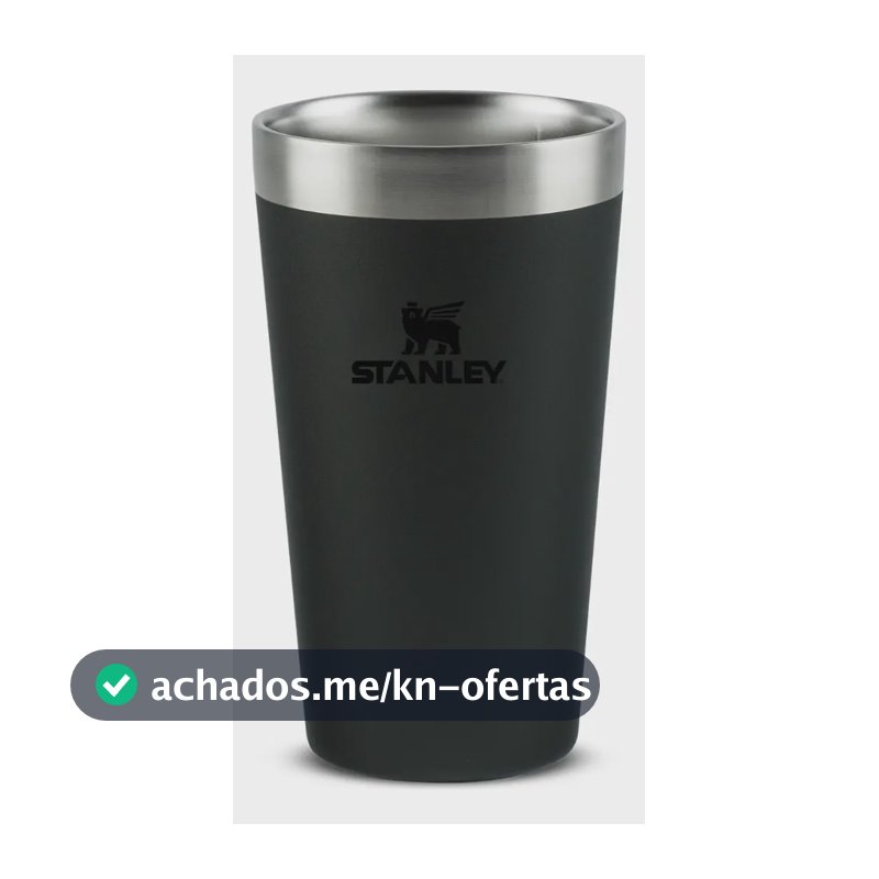 Copo Térmico para Cerveja Stanley Pint Adventure Black 2.0 354ml