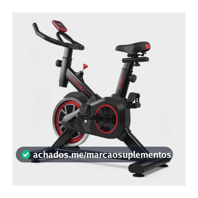 Bicicleta Ergométrica Spinning Bike Ergométrica It's X11 Bicicleta Ergométrica Preto/vermelho