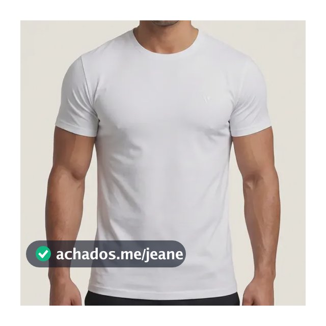 Camiseta Voker Slim Peruana Toque Algodão Egípcio Premium