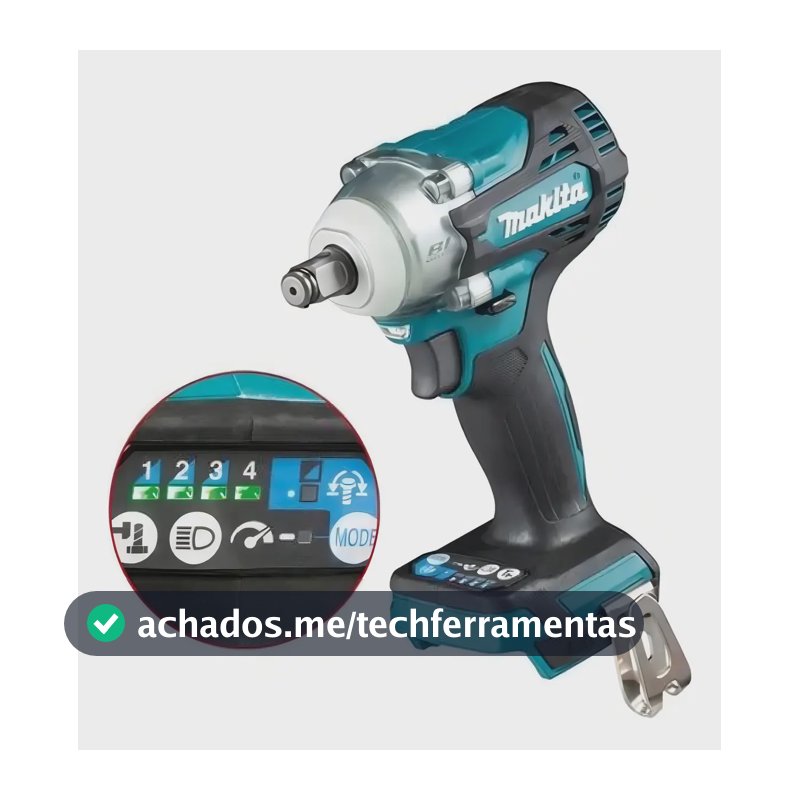 Chave De Impacto 1/2 Pol Makita Dtw300z SEM bateria e carregador