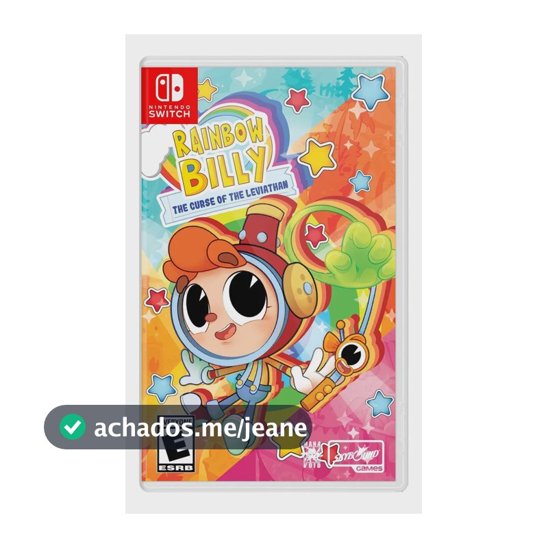 Jogo Rainbow Billy The Curse Of The Leviathan Switch Fisico