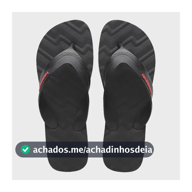 Chinelo Havaianas Masculino Track Waves Lançamento Preto