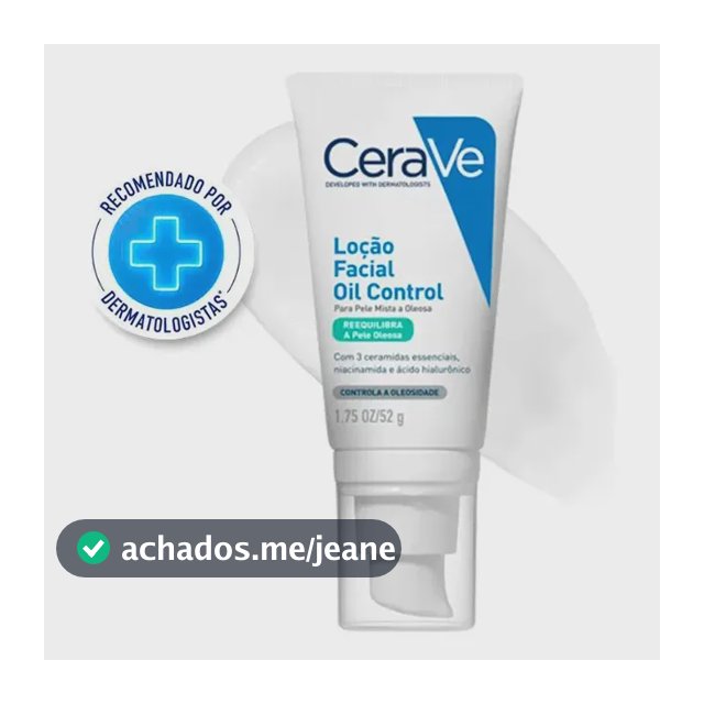 Loção Facial Hidratante para Pele Oleosa Oil Control CeraVe 52g