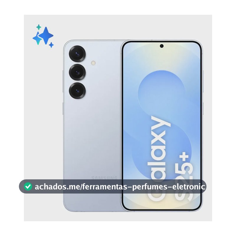 Samsung Galaxy S25+ 5g, 256gb, 12gb, Câmera Tripla - Azul