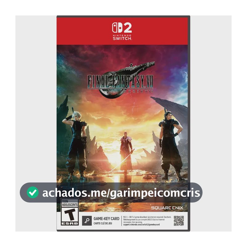 Final Fantasy Vii Rebirth Standard Edition Nintendo Switch 2