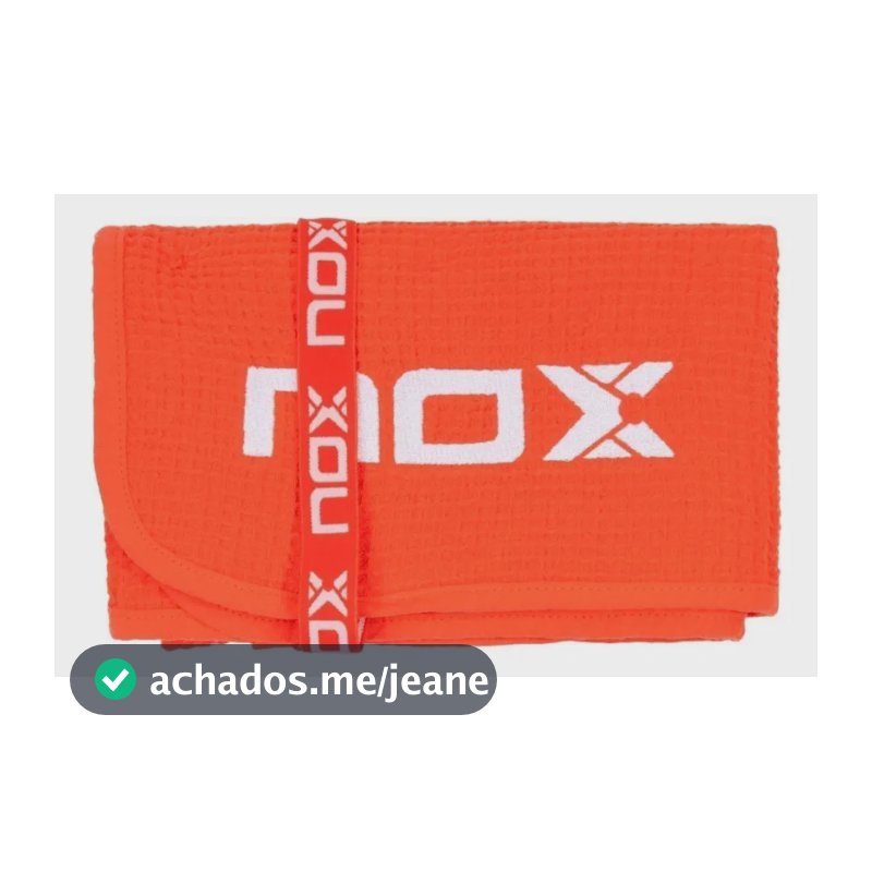 Toalha Esportiva De Algodão 50x90 | Nox - Preto/vermelho Vermelha