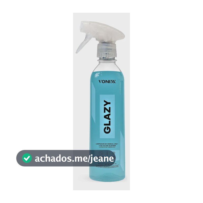 Glazy 500ml Vonixx - Limpa Vidros