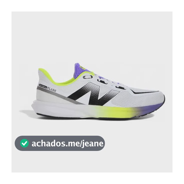 Tênis New Balance Flash V7 Masculino Preto Treino