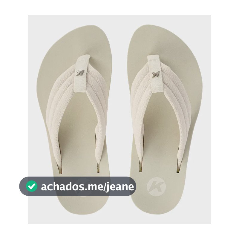 Sandália Kenner Kyra Pro Comfy Baunilha/branco Liso 36