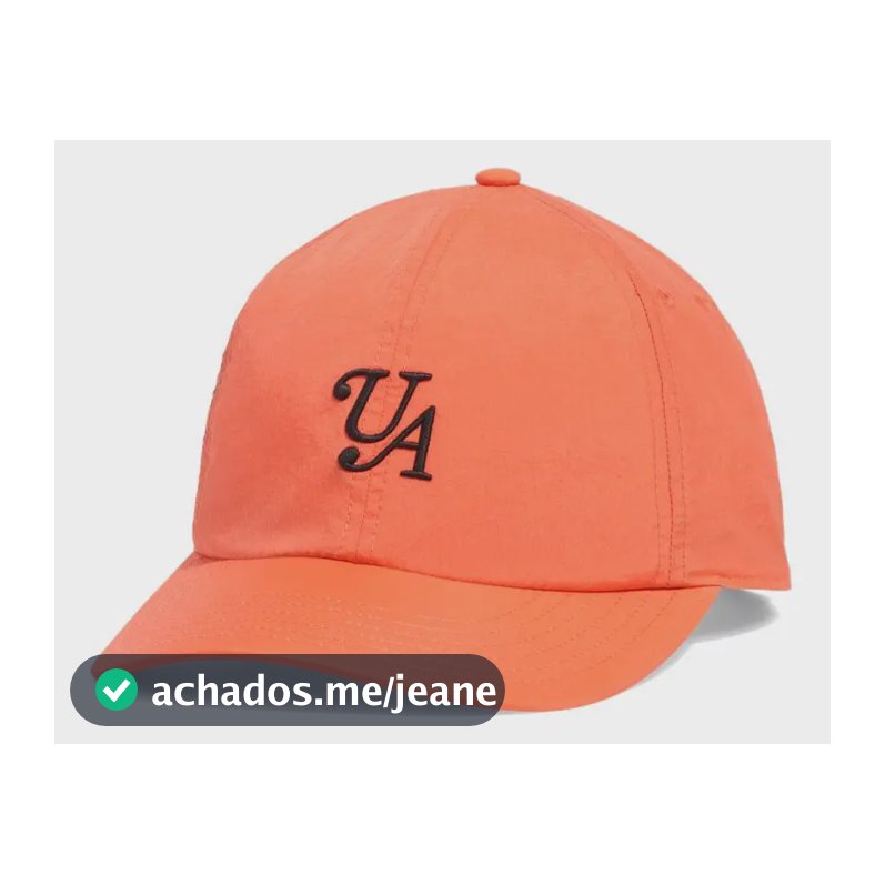 Boné Masculino Under Armour Sportstyle Nylon Snapback Cor Vermelho Tamanho Un