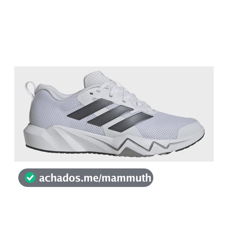 Tênis Masculino Rapidmove Go Trainer adidas Branco Lisa 43 Br