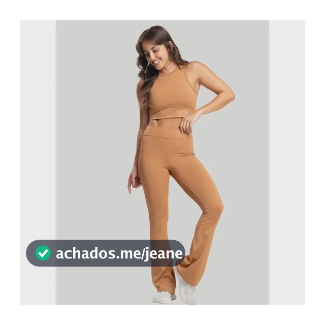 Conjunto Fitness Feminino Calça Flare E Top Regata