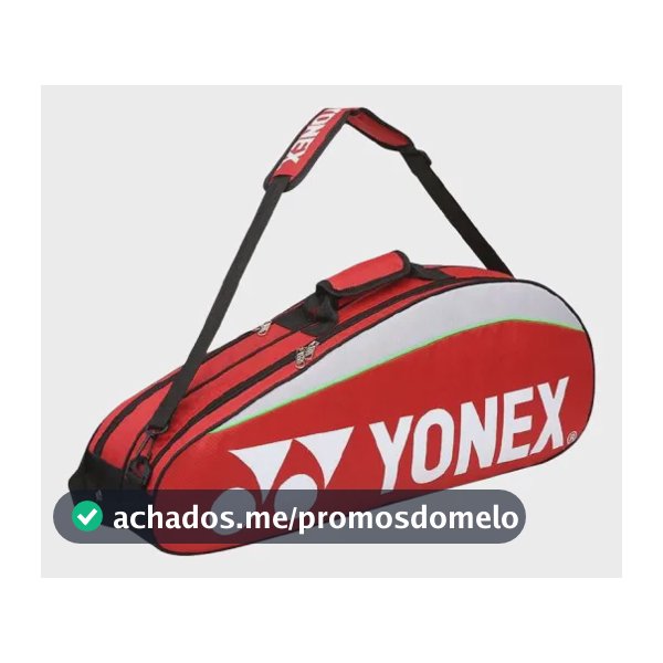 Raqueteira Yonex X3 Para Tênis E Badminton Vermelho