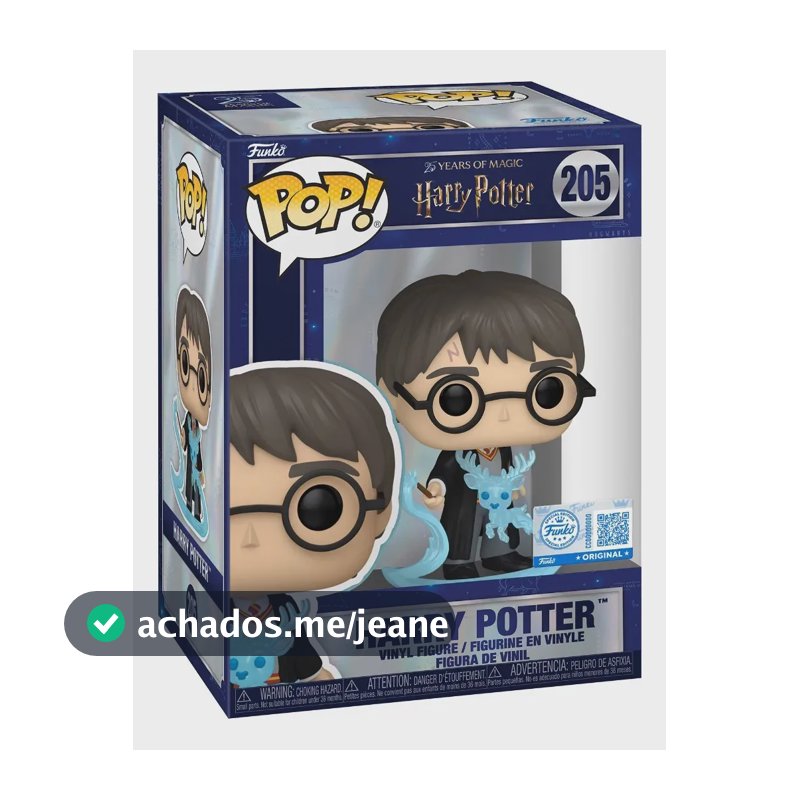 Boneco Funko Pop! Harry Potter - Harry Potter com Patrono