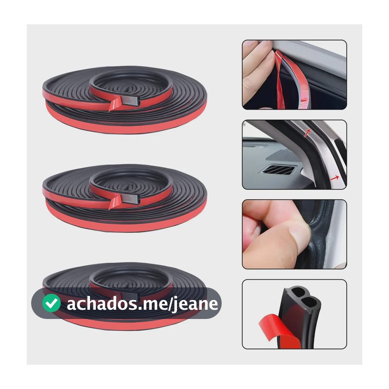 15m Faixa De Vedação De Redução De Ruído Para Portas Carro Tiras De Vedação Da Porta Do Carro Borracha Adesiva Vedacao Adesivo De Borracha Borracha Vedacao Adesiva