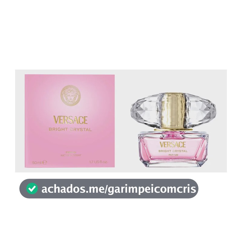 Perfume Versace Bright Crystal Parfum Feminino Spray 50ml