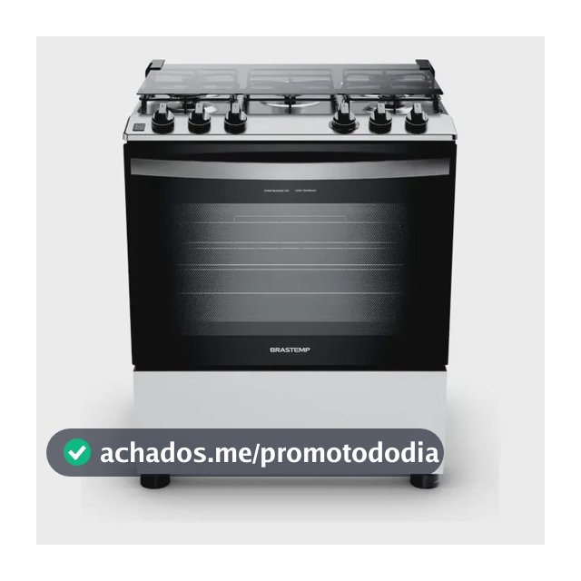 Fogão Brastemp 5 Bocas Mesa Inox - BFS5NDB