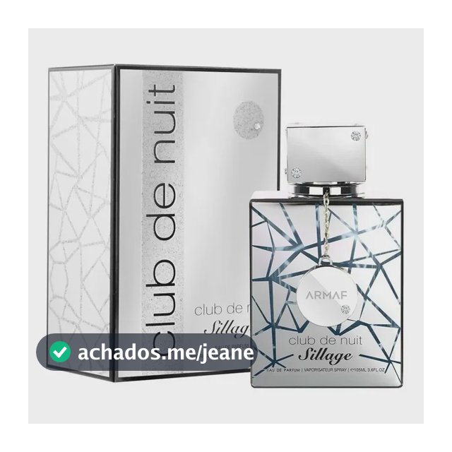 Perfume Armaf Club De Nuit Sillage  Eau De Parfum 105ml