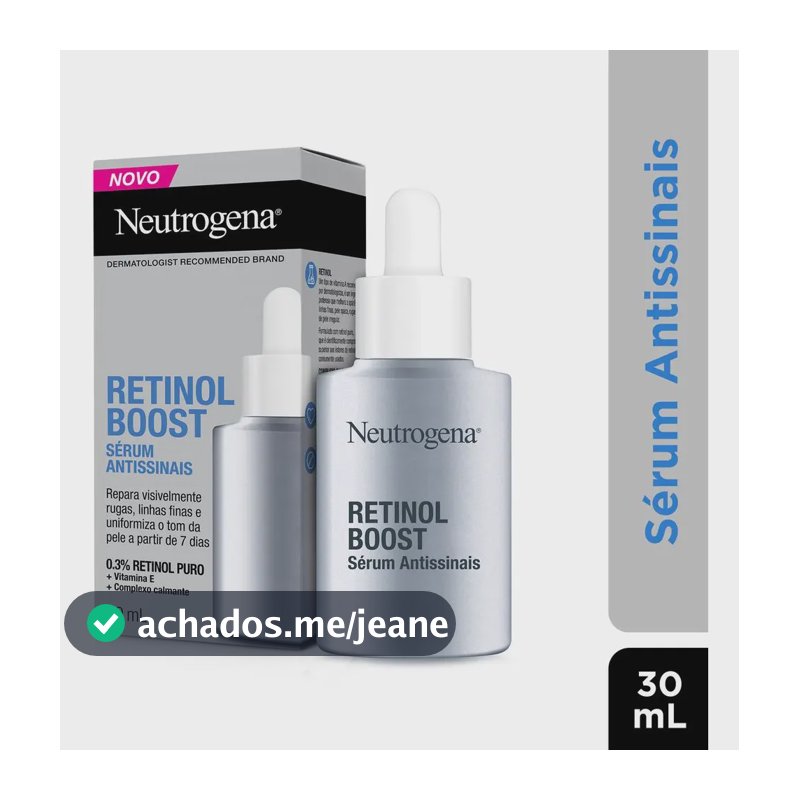 Neutrogena Retinol Boost Sérum 0.3 antissinais