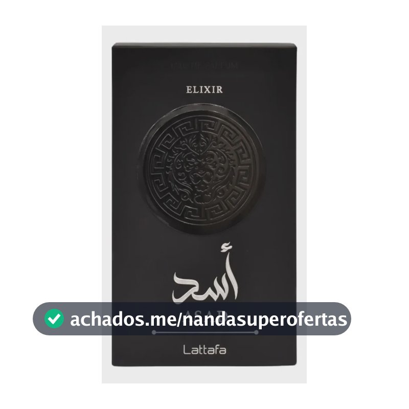 Perfume Árabe Asad Elixir Masculino Edp 100ml Eau De Perfum