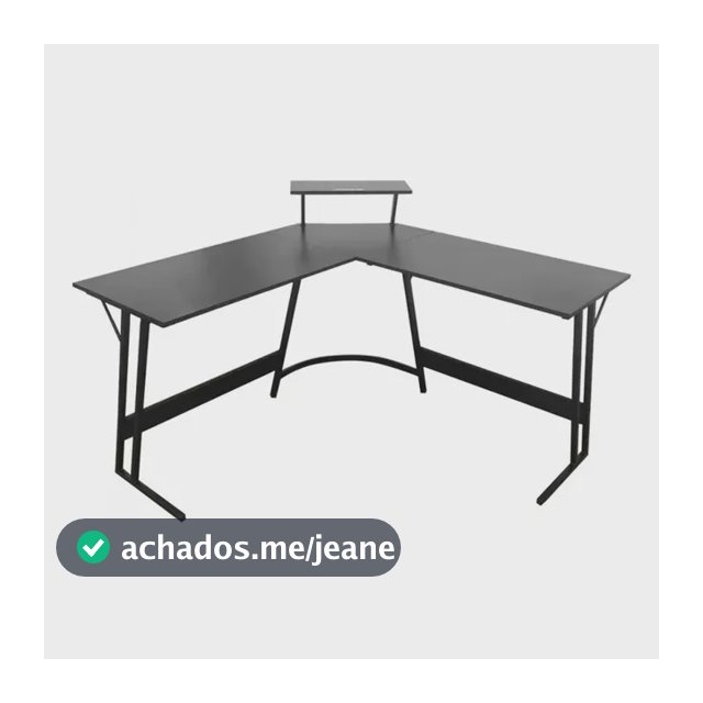Mesa Gamer Xtrike Me Dk-04 Tampo Fibra De Carbono Black Preto