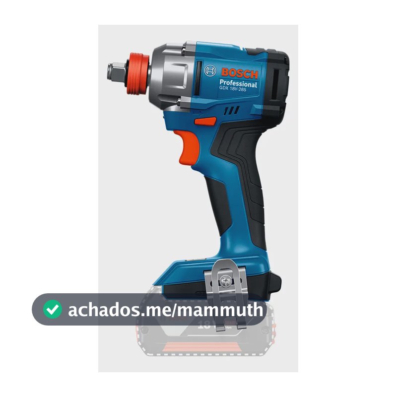Parafusadeira e Chave de Impacto Bosch GDX 285 Solo