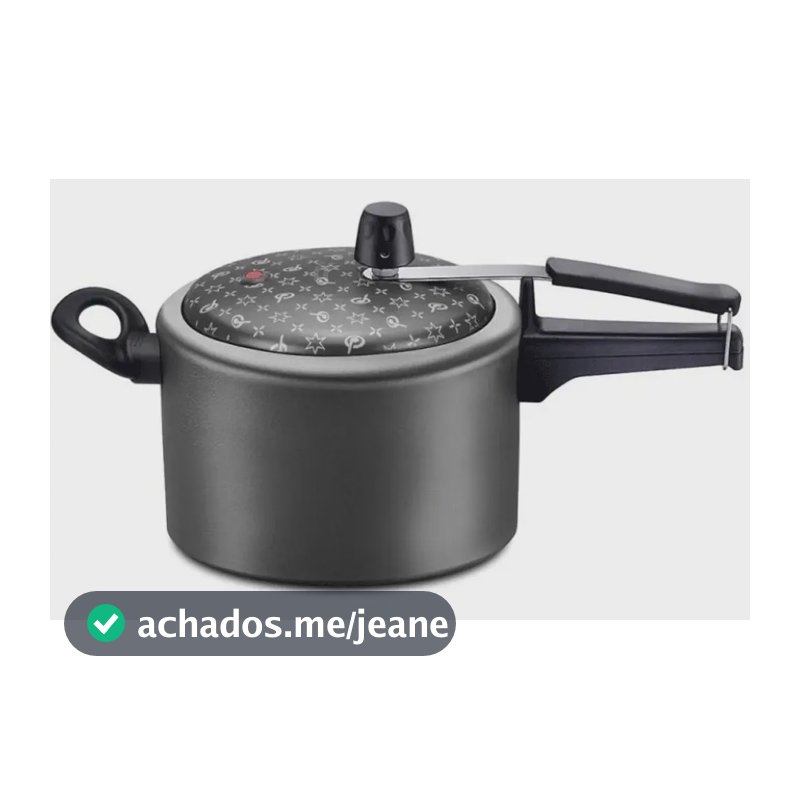 Panela De Pressão Antiaderente 3,0 Litros Panelux Cor Cinza