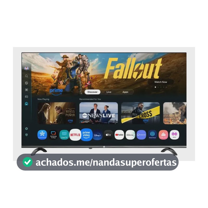 Smart Tv 50" 4K Tronos Led Android UHD Tizen Wi-Fi Bluetooth Dolby