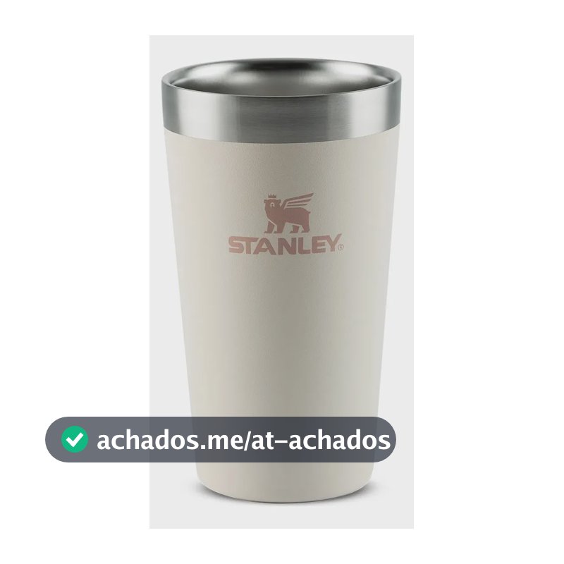 Copo Térmico para Cerveja Stanley Pint Adventure Rose Quartz 354ml