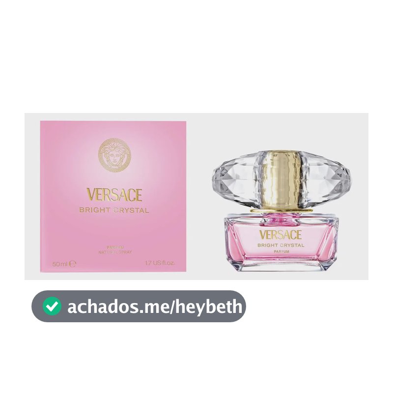 Perfume Versace Bright Crystal Parfum Feminino Spray 50ml