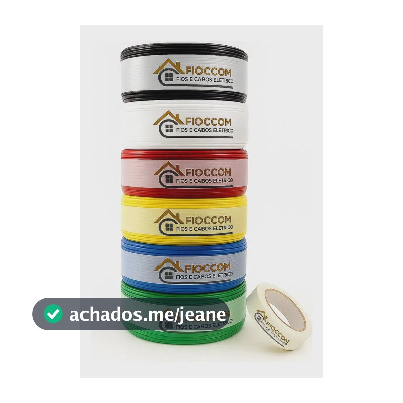 Cabo Flexível 2,5 Mm² Illuminix Rolo Com 100 Metros 750v Amarelo
