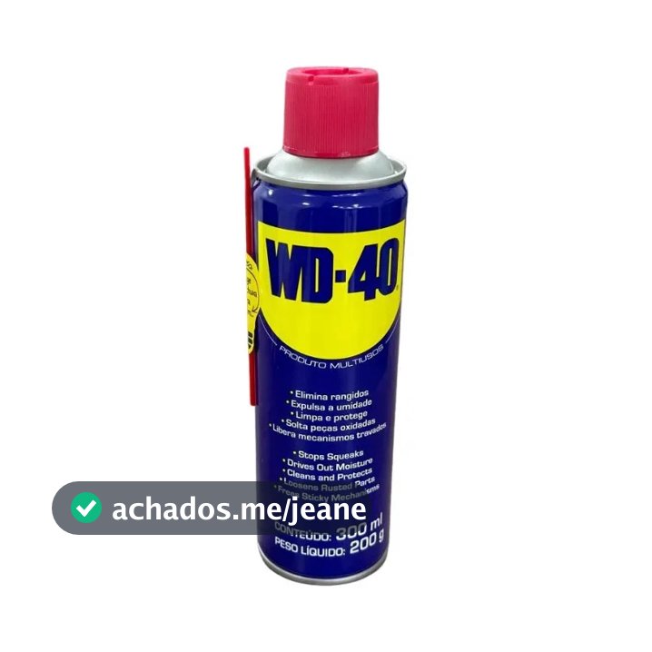 WD-40 LIMPADOR MULTIUSO DESENCRAVANTE AUTOMOTIVO 300 Ml LIMPADOR